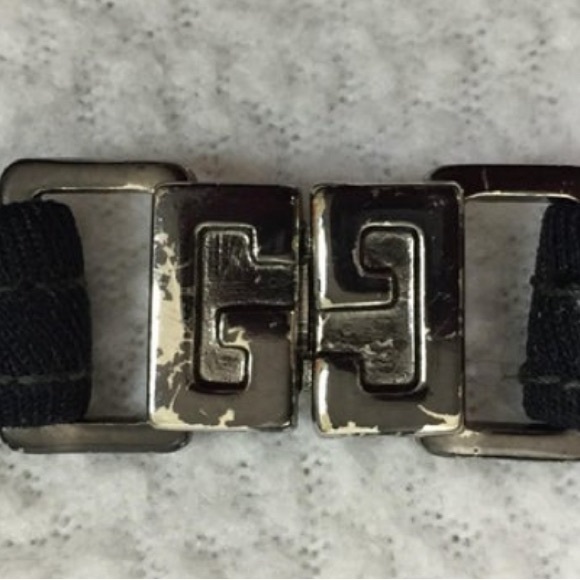 S/S 1998 Gucci by Tom Ford Black 'G' Accent Bikini bonus Gold G buckle bottom - Picture 4 of 6